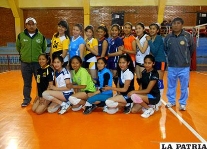 La selección infantil de la pasada gestión /Archivo