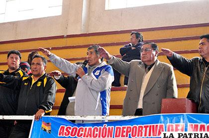 Cirilo Padilla fue el responsable de llevar adelante la promesa deportiva 