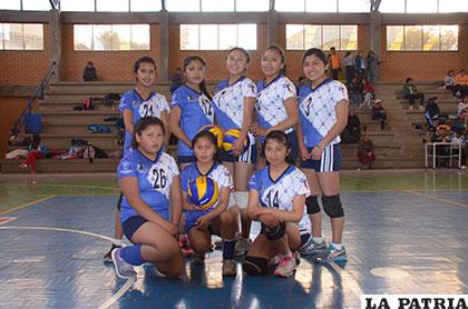 El equipo de Gutper que ganó a Alemán por 2 sets a 0