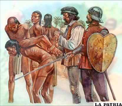 En ciertas épocas la colonización fue más violenta para los indígenas /YOUTUBE.COM