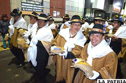 Recorrido de la Fraternidad Morenada Central Oruro