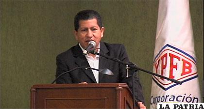 Ministro de Hidrocarburos y Energía, Luis Alberto Sánchez /boliviatv.bo