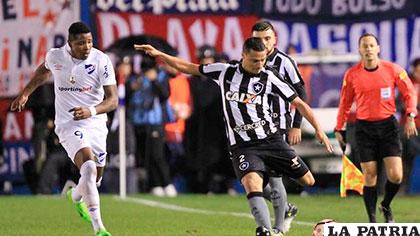 El Botafogo venció por la mínima diferencia a Nacional /AFP