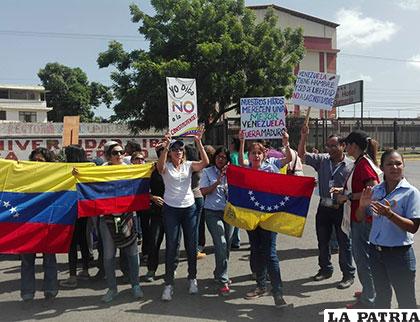 Jóvenes piden una mejor Venezuela
