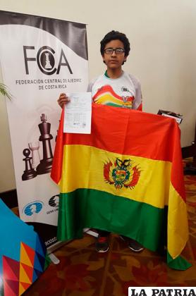 El orureño Daniel Titichoca destacó en el Panamericano de ajedrez