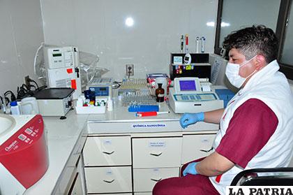 En Oruro de los 60 laboratorios, 53 son de diagnóstico clínico /Archivo