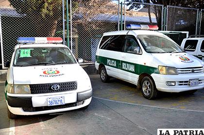 Los vehículos ahora forman parte del parque automotor del Comando de la Policía