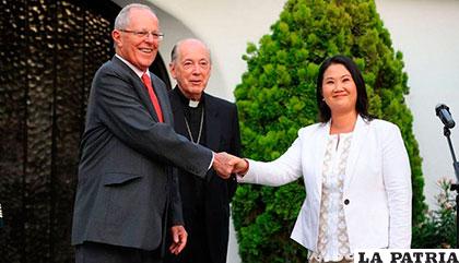 Presidente de Perú se reunió con Keiko Fujimori