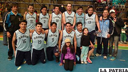 La plantilla de Oruro que jugará ante La Paz por la categoría Maxi