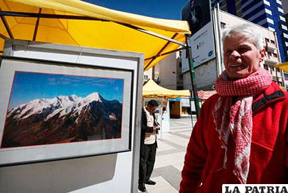 El majestuoso Illimani, fotografía tomada por el andinista franco-boliviano Alain Mesili /elciudadano.cl