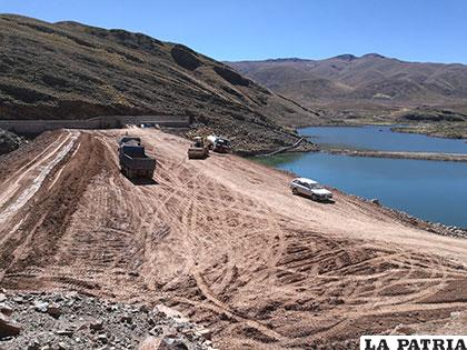 Preocupación por falta de avance en la represa de Urmiri /Archivo