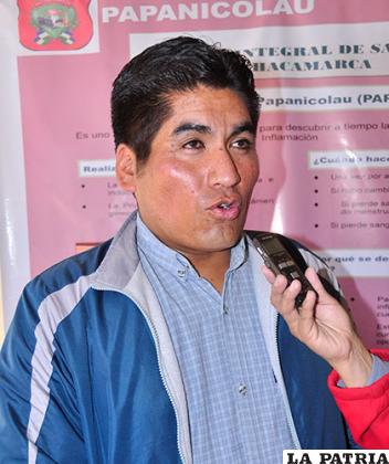 Darío Yucra, alcalde municipal de 
Machacamarca /Archivo