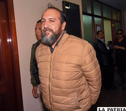 El ex gerente de Bolivia Tv fue llevado al penal de Patacamaya /APG
