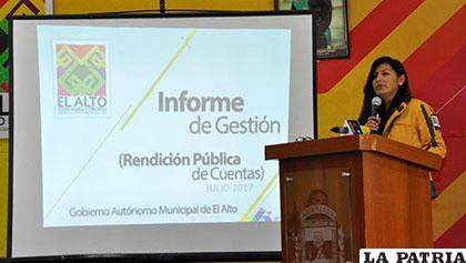 Chapetón realizó su informe de gestión /GAMEA