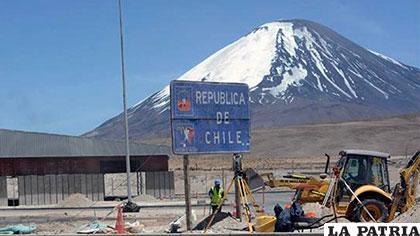 Zona fronteriza entre Bolivia y Chile