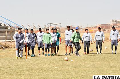 El equipo prosiguió con sus entrenamientos