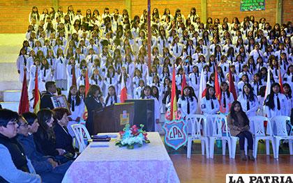 El acto central de aniversario del 
