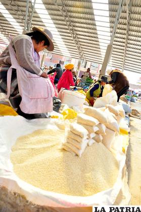 Consumo de quinua en Bolivia es muy bajo en relación a otros productos