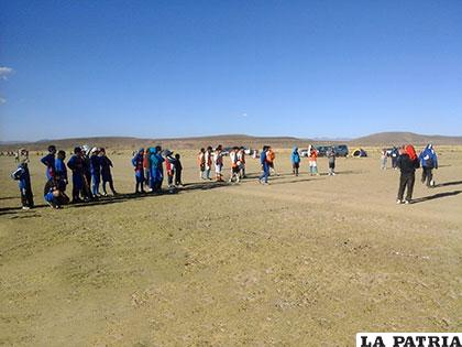 Campeonato deportivo organizado en el cantón