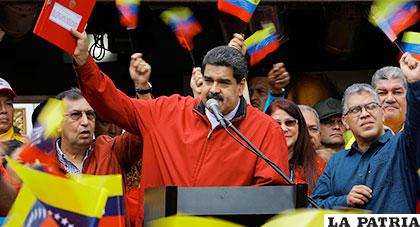 Nicolás Maduro, presidente de Venezuela, principal impulsor de la Constituyente