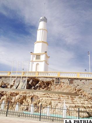El histórico Faro del Conchupata ya con las mejoras
