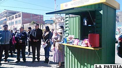 La caseta entregada a mujer con albinismo y 
discapacidad visual /ANF
