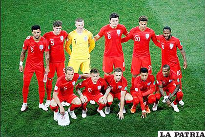 Inglaterra clasificó segundo del Grupo 