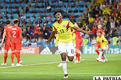 Mina fue el autor del gol del empate para Colombia en los descuentos /as.com