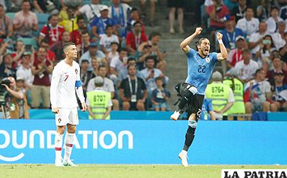 Los uruguayos eliminaron al Portugal de Cristiano Ronaldo /milenio.com