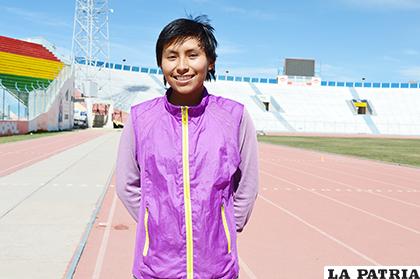 Mayra Quispe, asistirá al mundial de atletismo 