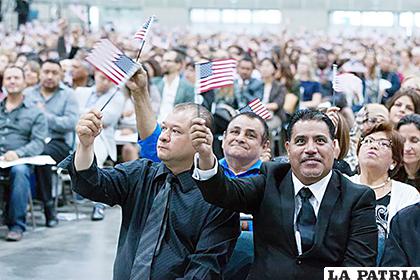 Cientos de inmigrantes celebraron este 4 de julio /Inmigración