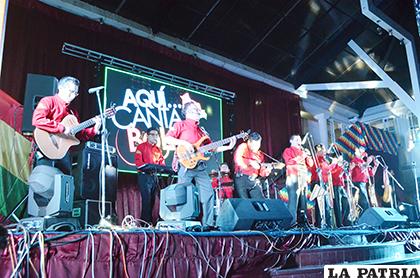 Los Llajuas mostraron su alegría antes del Festival
