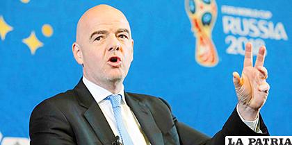 El presidente de la FIFA, Gianni Infantino /EFE