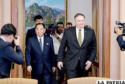 El secretario de Estado de EE UU, Mike Pompeo/EL UNIVERSAL