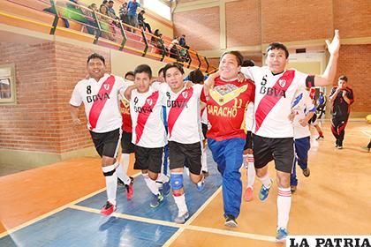 Celebración del equipo Prom. 1991 
