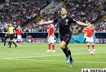 Kramaric fue autor del primer gol de Croacia /as.com
