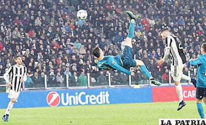 Una de las mejores chilenas de este año, fue la de Cristiano Ronaldo /diarioeldia.cl