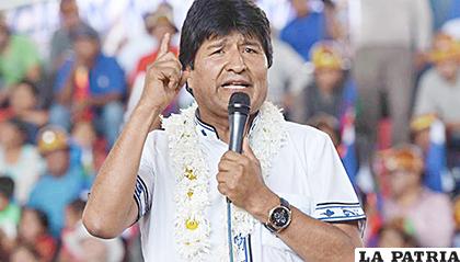 Sectores sociales oficialistas proclamaron a Evo Morales como  candidato presidencial en comicios de 2019 /El País Tarija