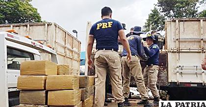 Uno de los operativos que se realizó en el Paraguay /Diario Extra