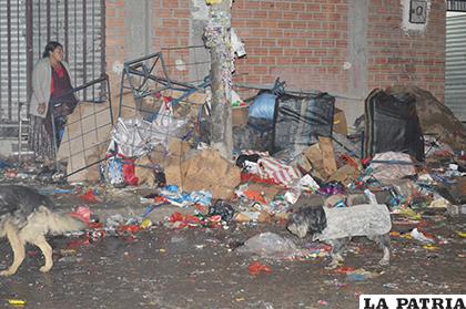 El lugar donde ocurrió la explosión /Archivo