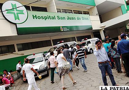 Fachada del hospital San Juan de Dios, donde habría ocurrido el acto xenófobo /imgix.net