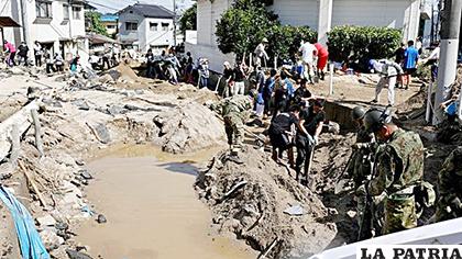 Intensas lluvias causaron más de 200 muertos y decenas de desaparecidos en Japón /telemetro.com