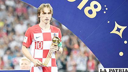 El croata Luka Modric fue galardonado con el Balón de Oro /elespectador.com