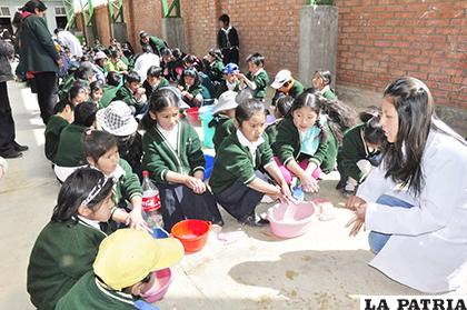 Educación en el lavado de manos en niños evita las EDAs /ARCHIVO
