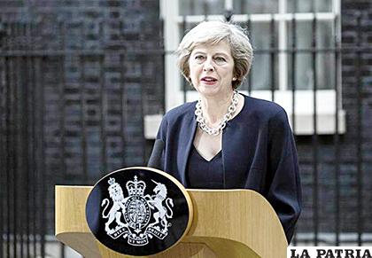 La primera ministra británica, Theresa May /Radio Rebelde