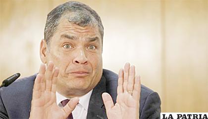 Rafael Correa /EL COMERCIO.PE