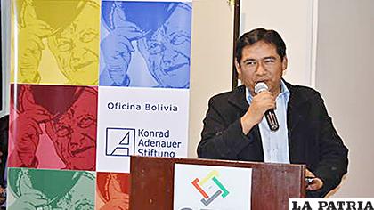 Presidente TDE de Chuquisaca Ernesto Soliz /ERBOL.COM.BO