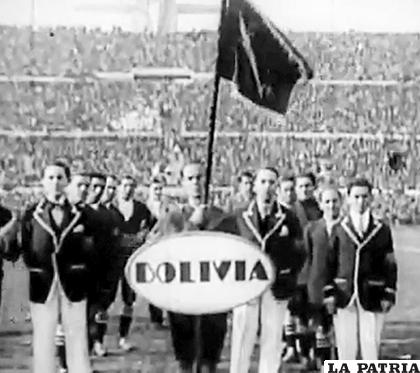 Bolivia tuvo su participación en el primer mundial jugado en Uruguay /LA RAZON
