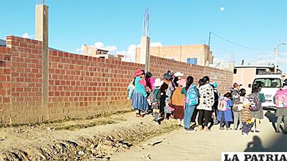 La zona donde los antisociales operaron en El Alto /Erbol