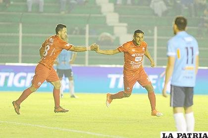 José Castillo le dio el gol del triunfo a Guabirá /APG 

